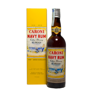 Rum Caroni Navy Rum Extra Strong 90° Proof - 100th anniversario della distilleria